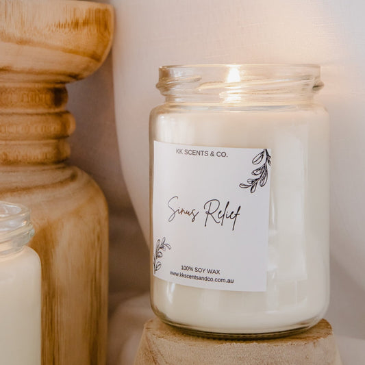 Sinus Relief Winter Soy Candle