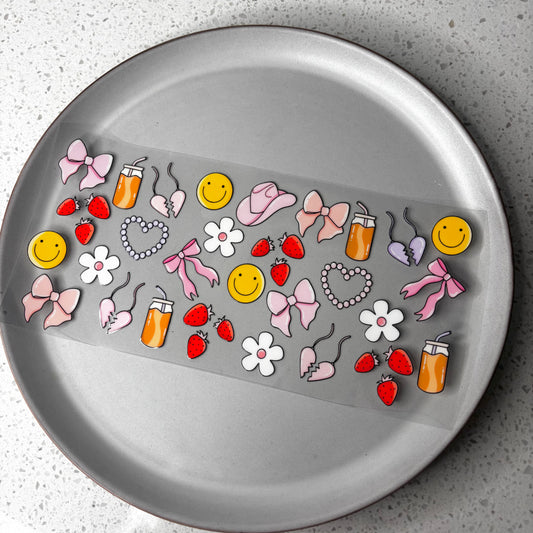 Aesthetic Girly UV DTF WRAP