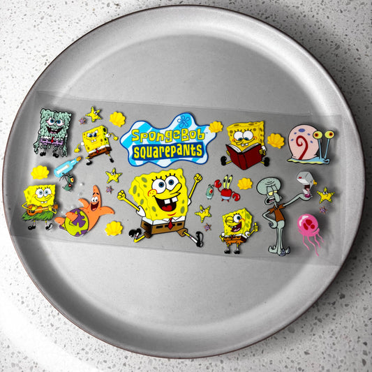 SpongeBob Squarepants UV DTF WRAP KK Scents & Co.