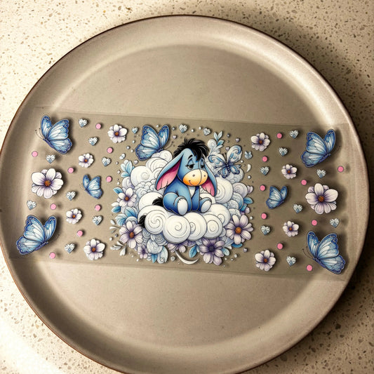 Eeyore Clouds UV DTF WRAP KK Scents & Co.