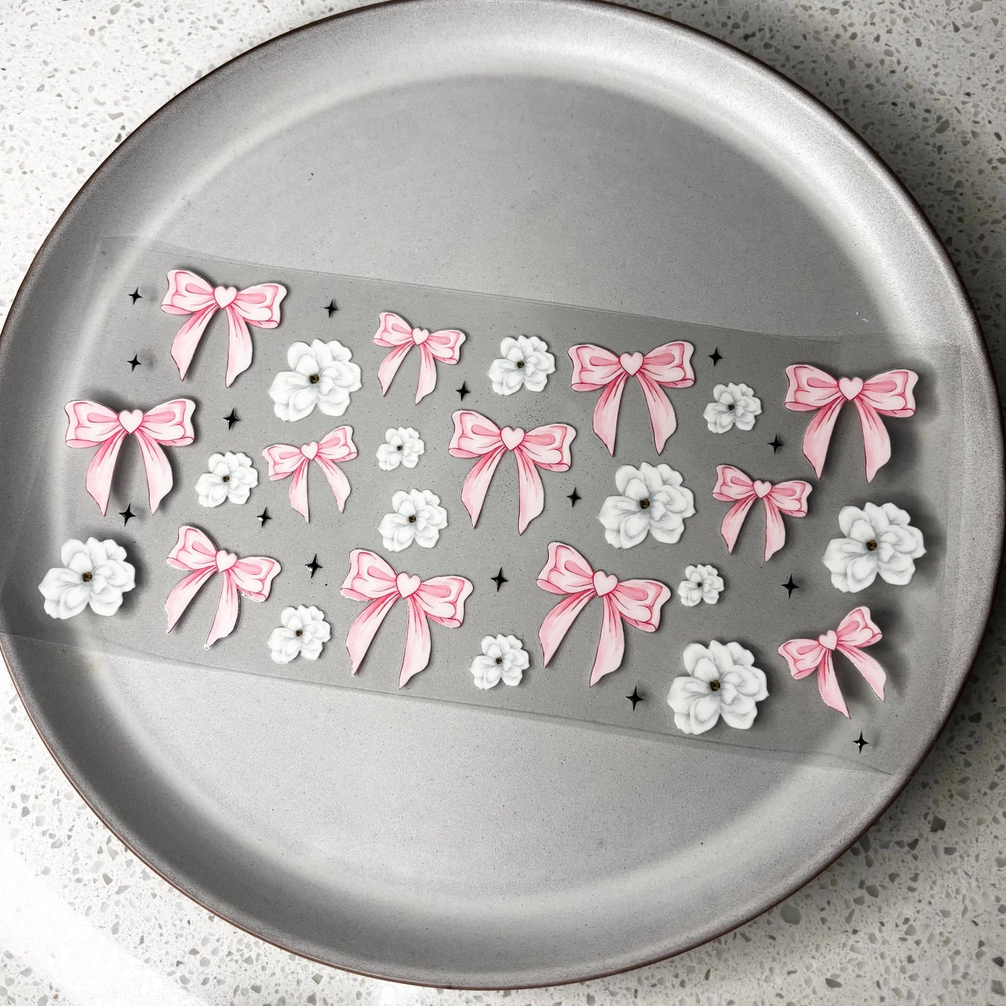 Flowers & Bows UV DTF WRAP KK Scents & Co.
