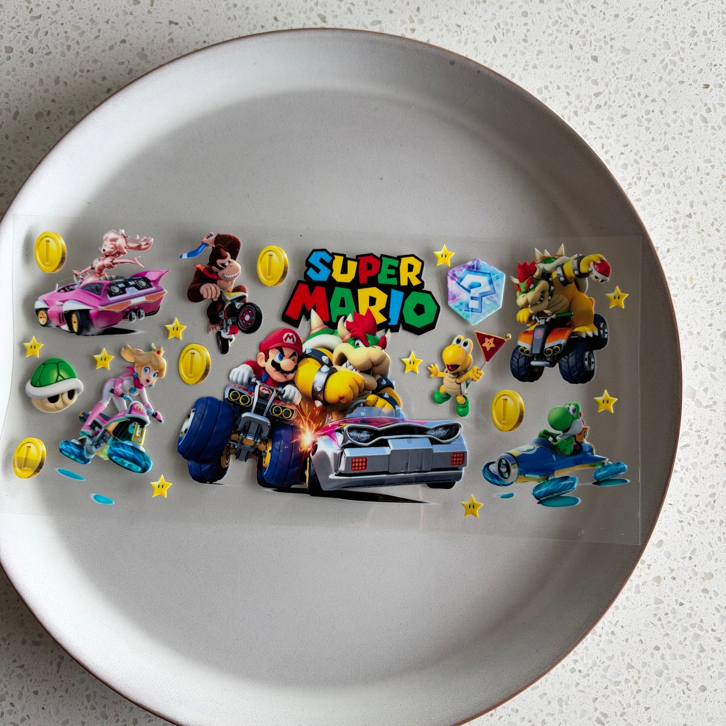 Super Mario UV DTF WRAP
