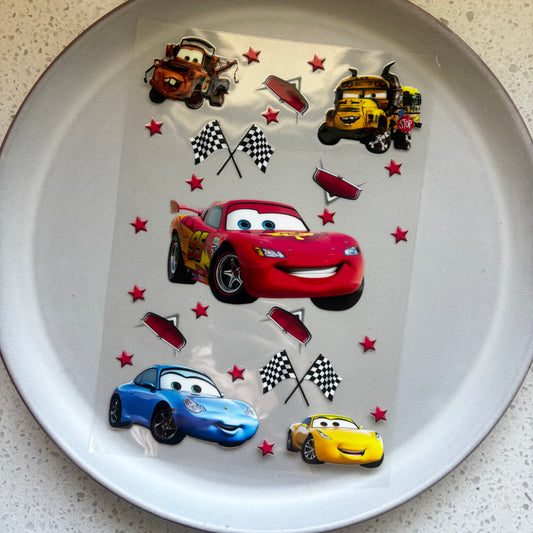 Cars - A5 Notepad UV DTF