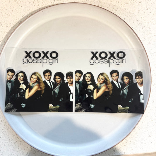 XOXO Gossip Girl UV DTF WRAP