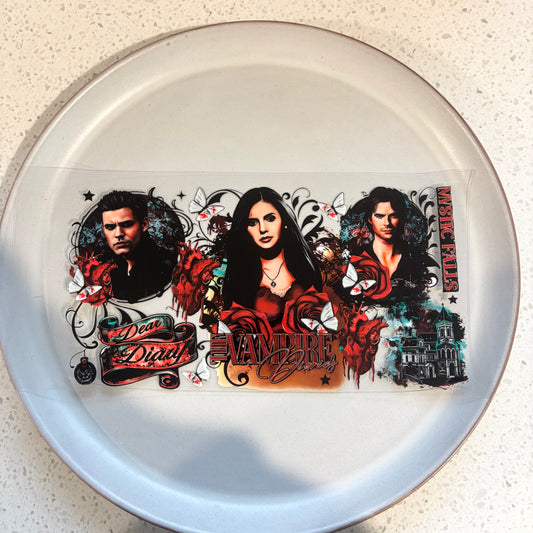 Vampire Diaries UV DTF WRAP