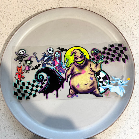 Nightmare Before Christmas UV DTF WRAP