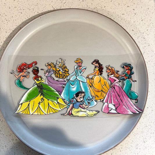 Princesses UV DTF WRAP