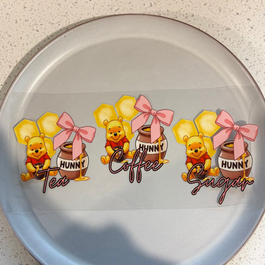 Winnie Canisters UV DTF WRAP