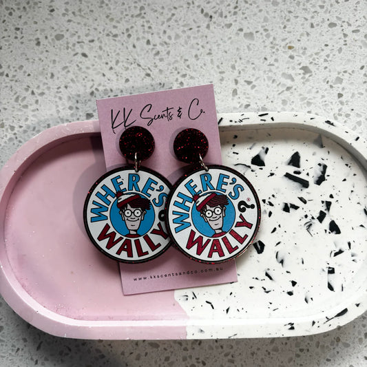 Where’s Wally earrings 