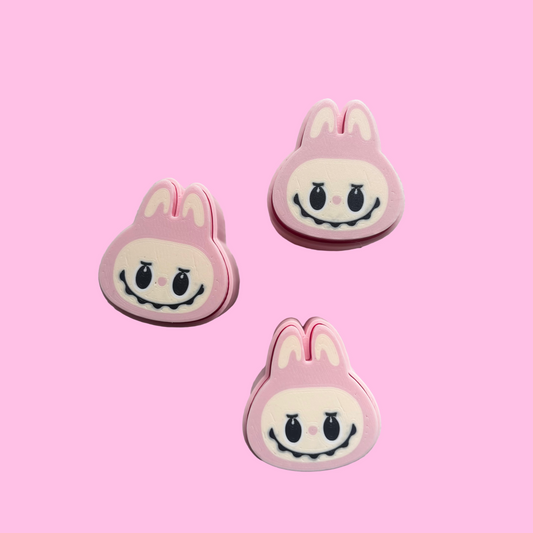 3D Printed Pink Labubu Clicker