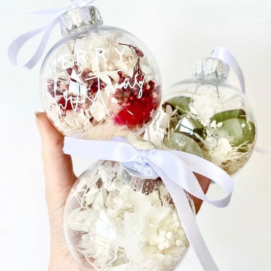 Dried Flower Bauble