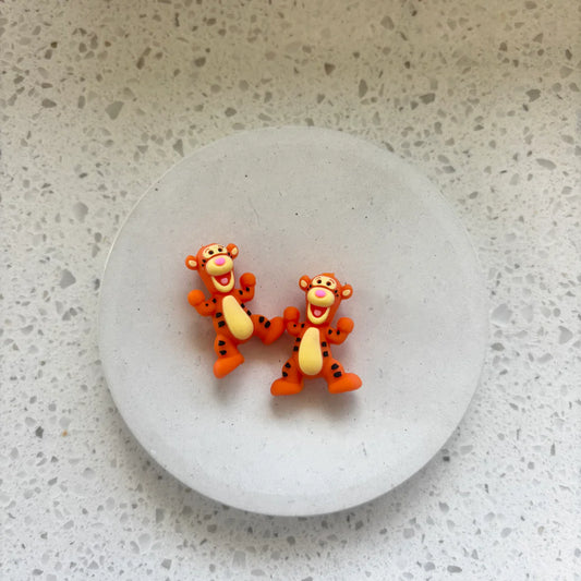3d Tigger Focal Silicone Bead