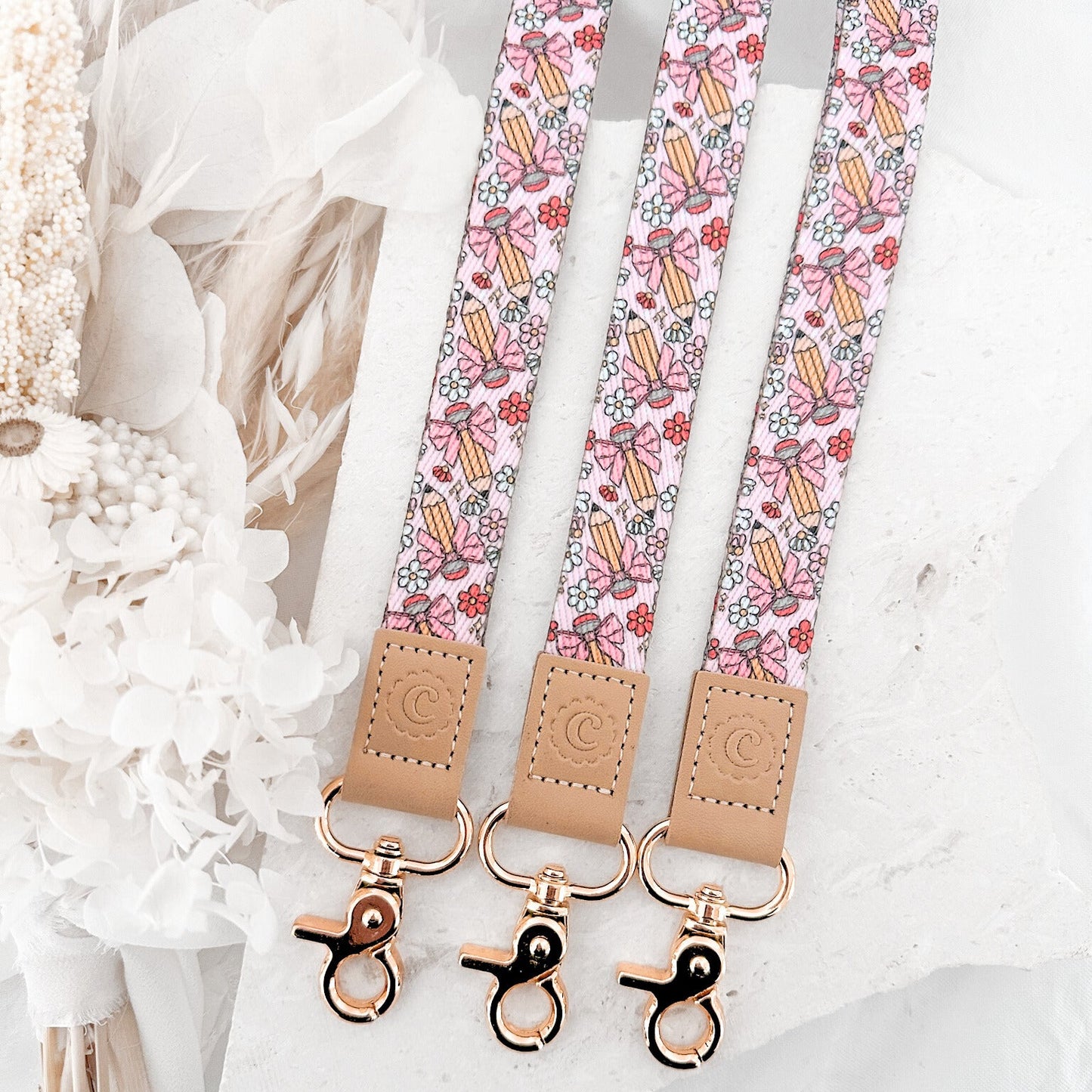 Retro School Teacher Lanyard