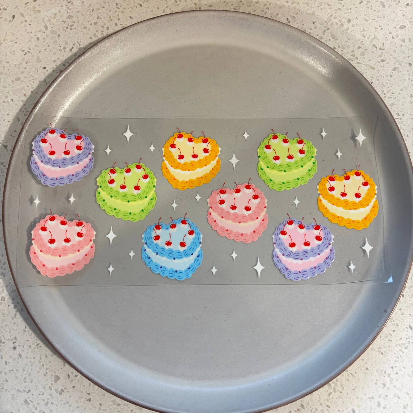 Cutesy Cakes UV DTF WRAP KK Scents & Co.