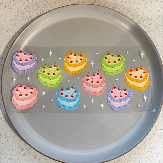 Cutesy Cakes UV DTF WRAP KK Scents & Co.