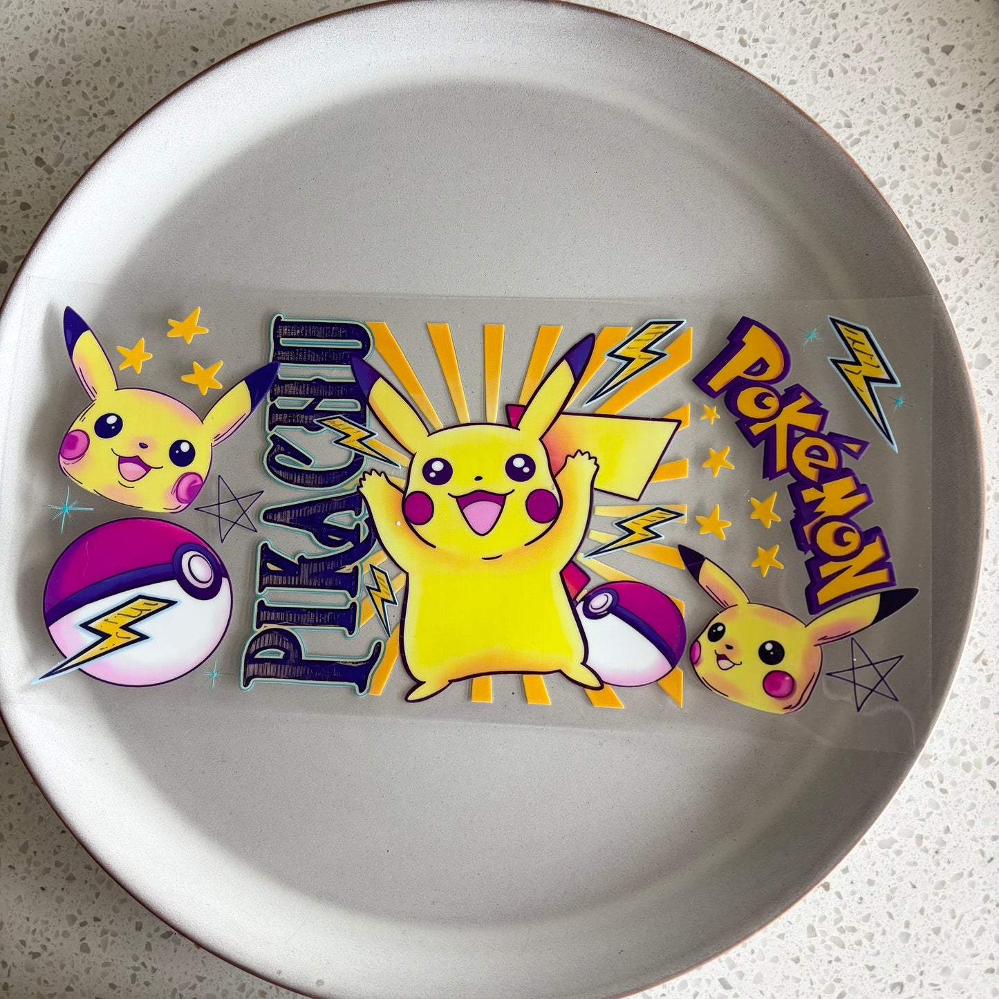 Pikachu UV DTF WRAP