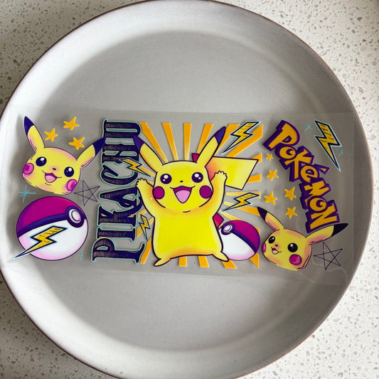 Pikachu UV DTF WRAP