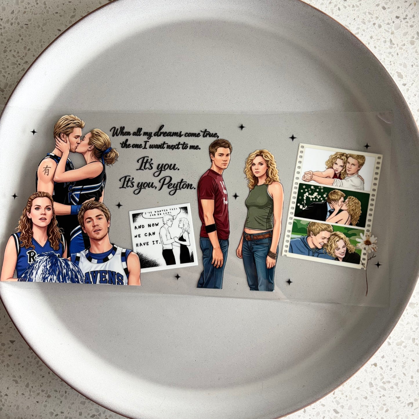 One Tree Hill Double Sided UV DTF WRAP
