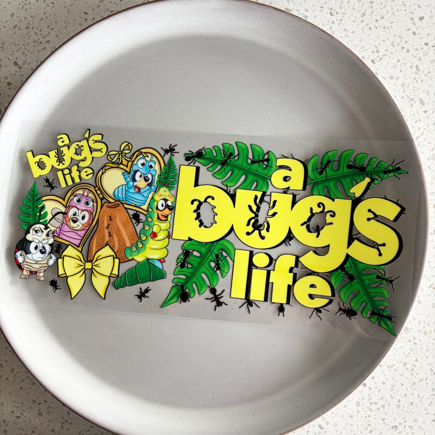 A Bugs Life Double Sided UV DTF WRAP