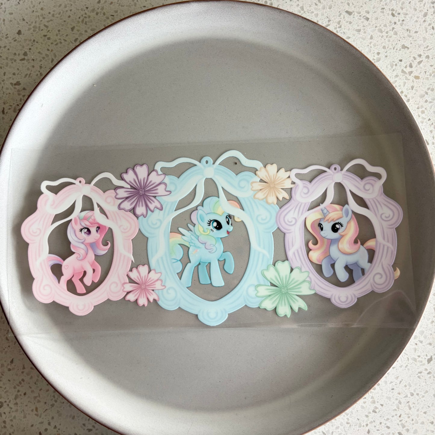 My Little Pony Double Sided UV DTF WRAP