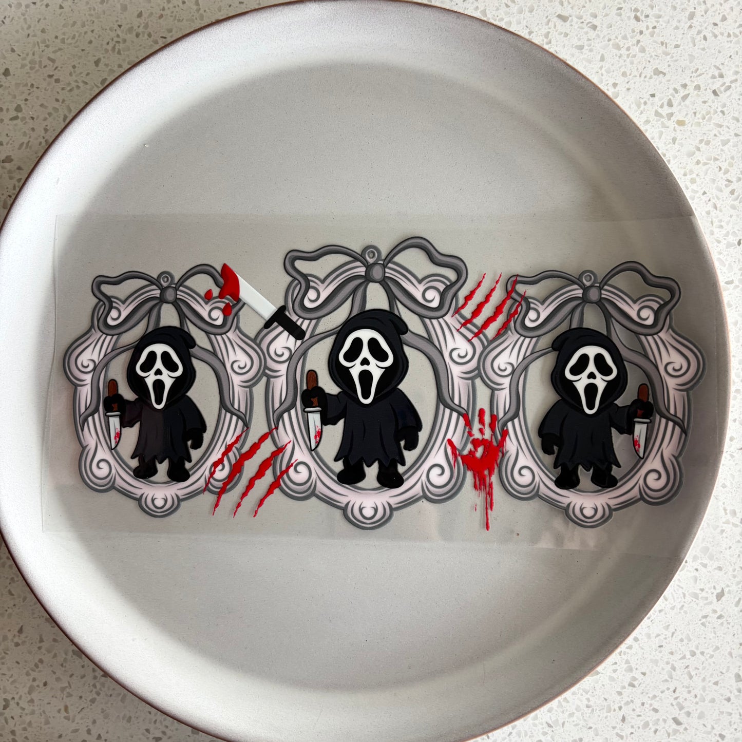 Scream Double Sided UV DTF WRAP