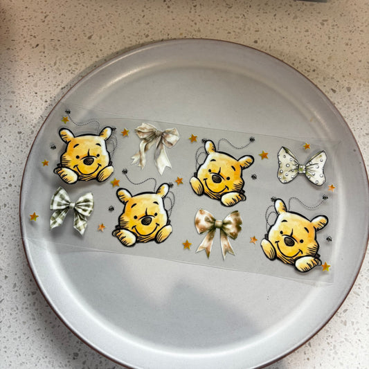 Winnie & Bows UV DTF WRAP