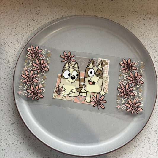 Bingo & Bluey UV DTF WRAP