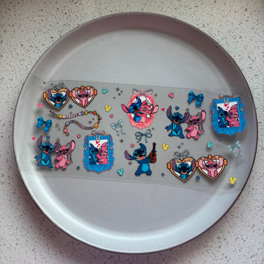 Stitch Mirrors UV DTF WRAP