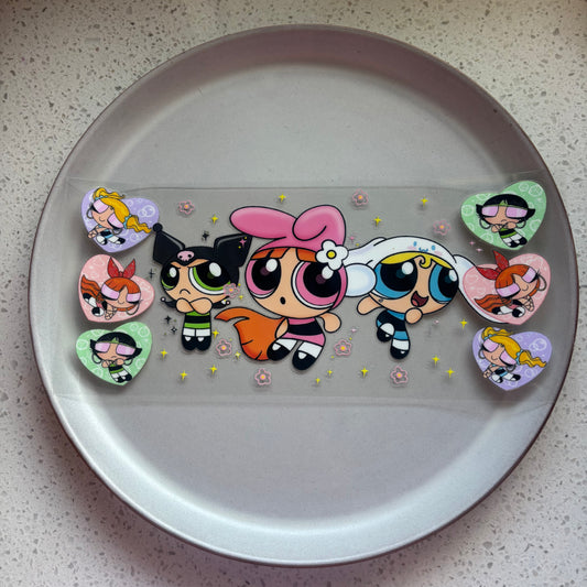 Powerpuff Girls UV DTF WRAP