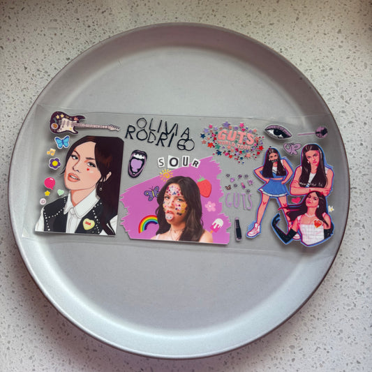 Olivia Rodrigo UV DTF WRAP