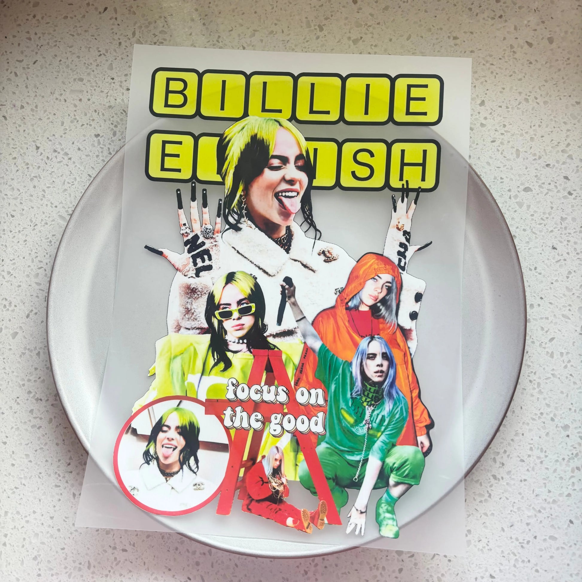 DTF Transfer - Billie Eilish KK Scents & Co.