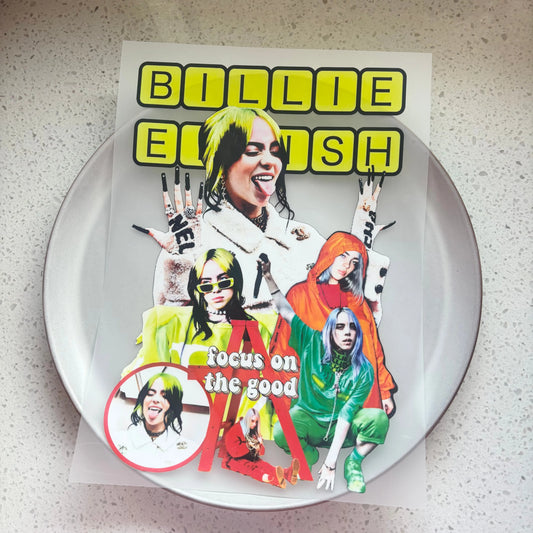 DTF Transfer - Billie Eilish KK Scents & Co.