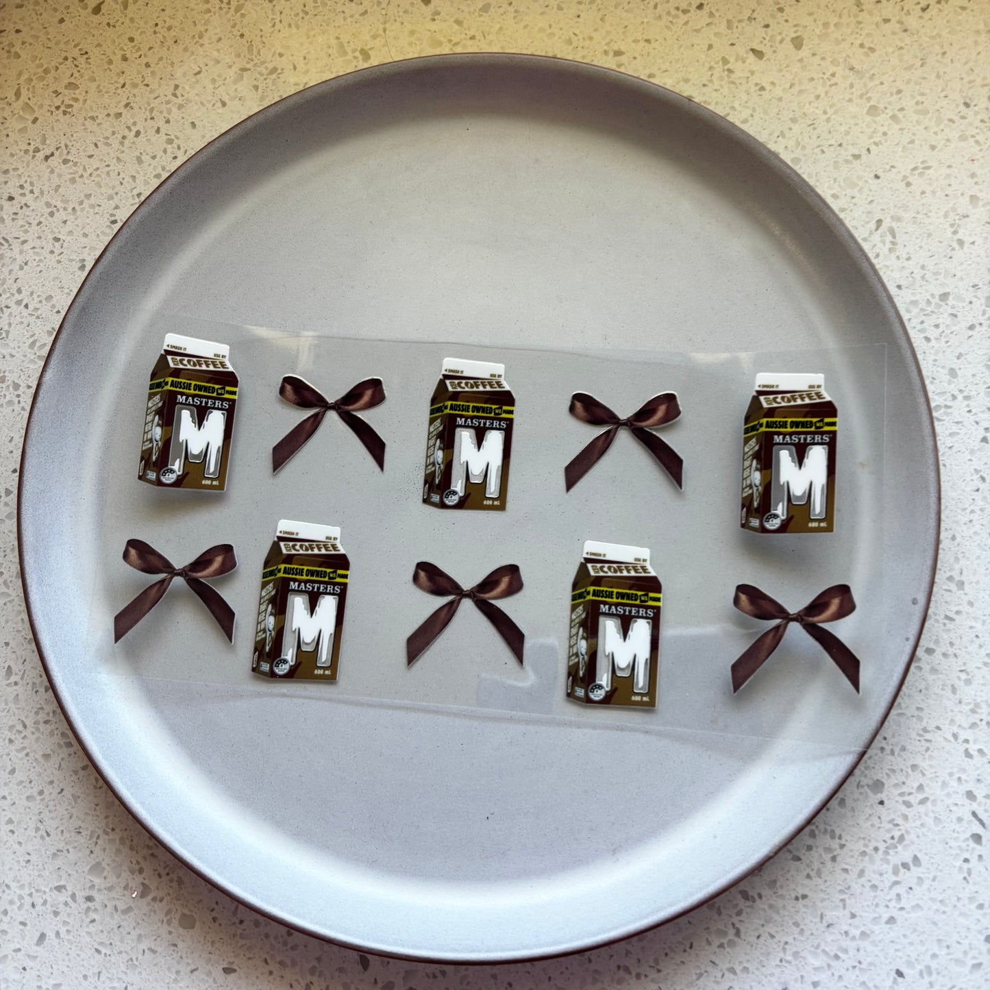 Big M Iced Coffee UV DTF WRAP