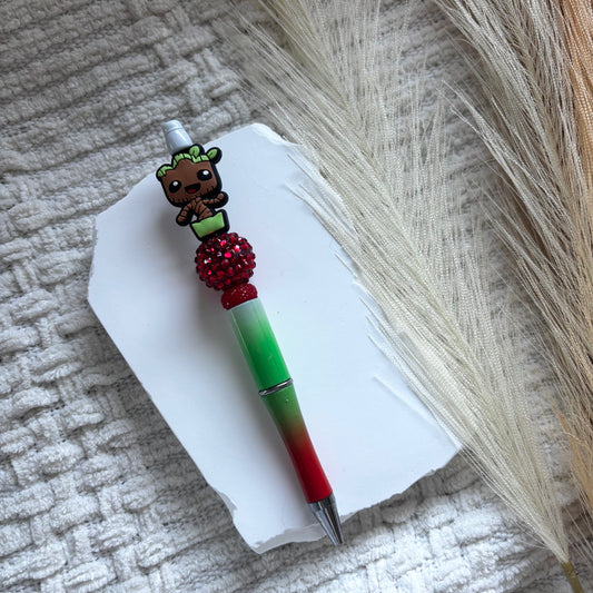 Groot Beaded Pen
