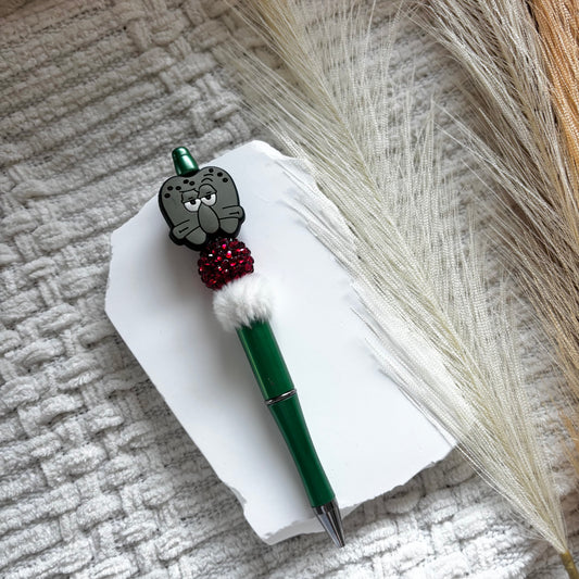 Squidward Beaded Pen