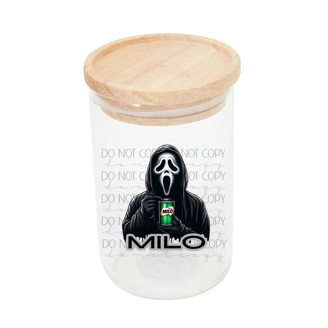 Ghostface Canister Decal - Milo KK Scents & Co.