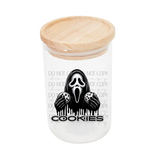 Ghostface Canister Decal - Cookies