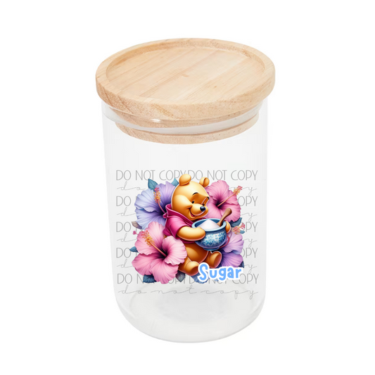 Winnie Canister Decal - Sugar