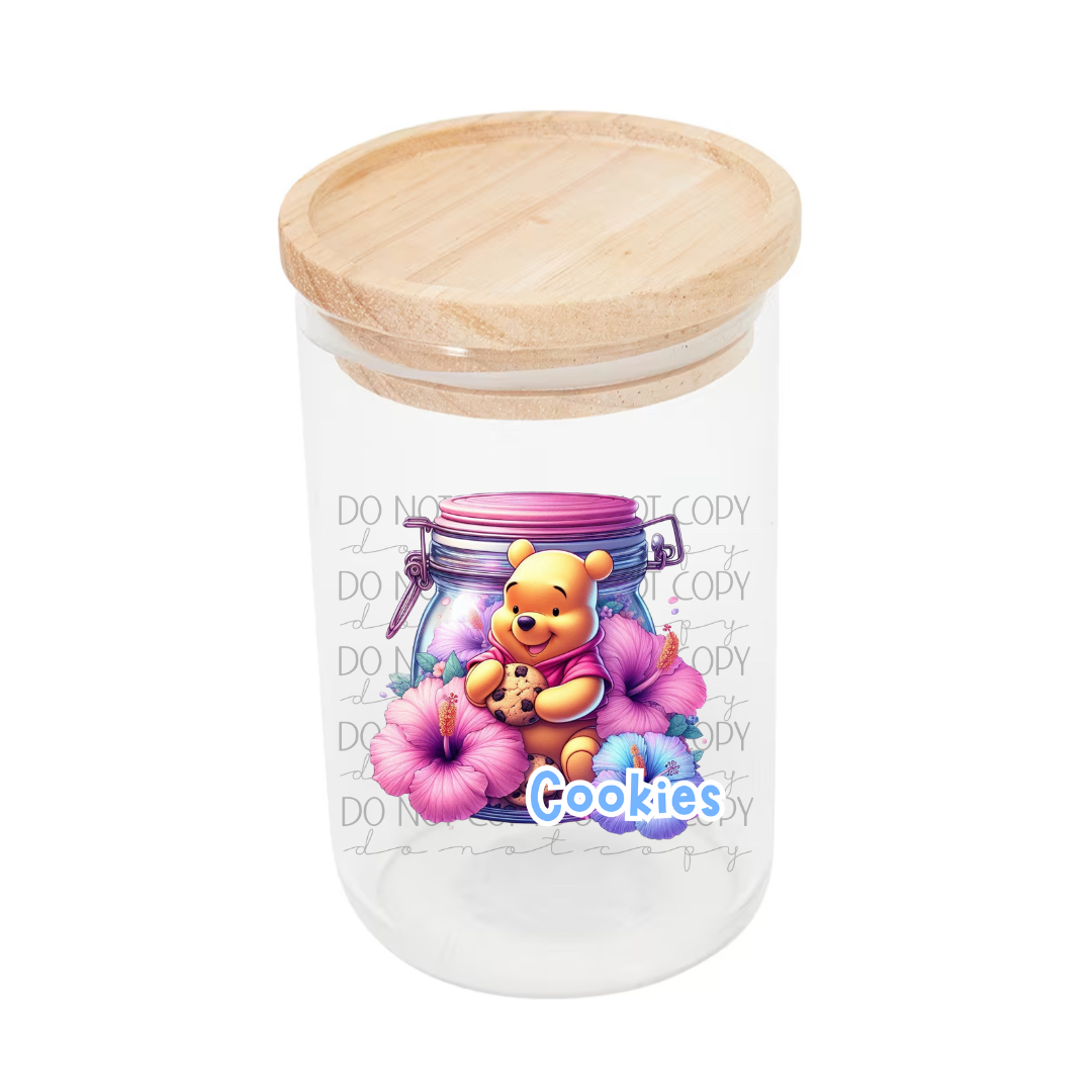 Winnie Canister Decal - Cookies