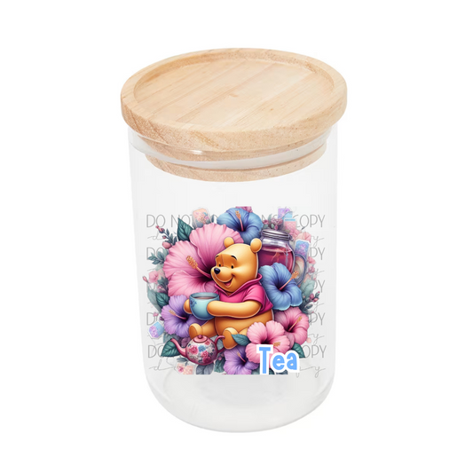 Winnie Canister Decal - Tea