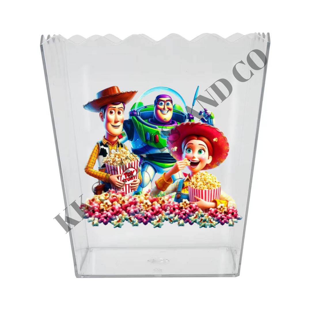 Toy Story Popcorn Box Decal