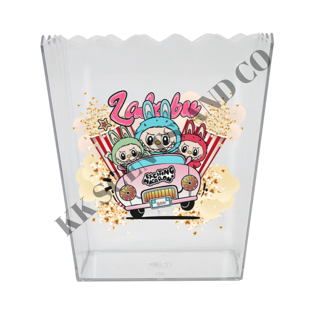 Labubu Popcorn Box Decal