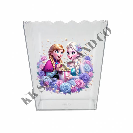 Frozen Popcorn Box Decal