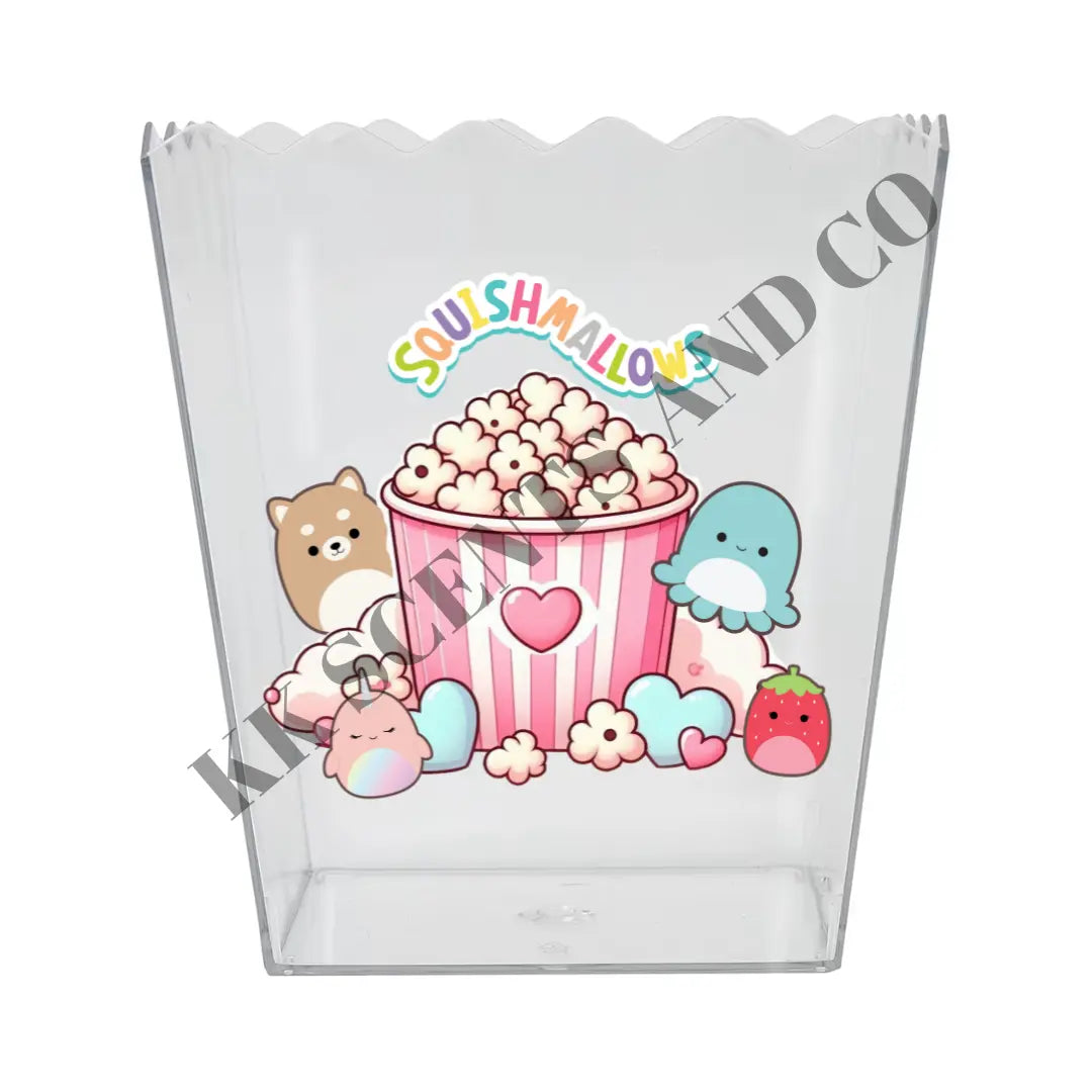 Squishmallow Popcorn Box Decal KK Scents & Co.