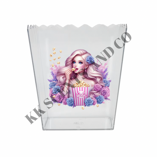 Barbie Popcorn Box Decal