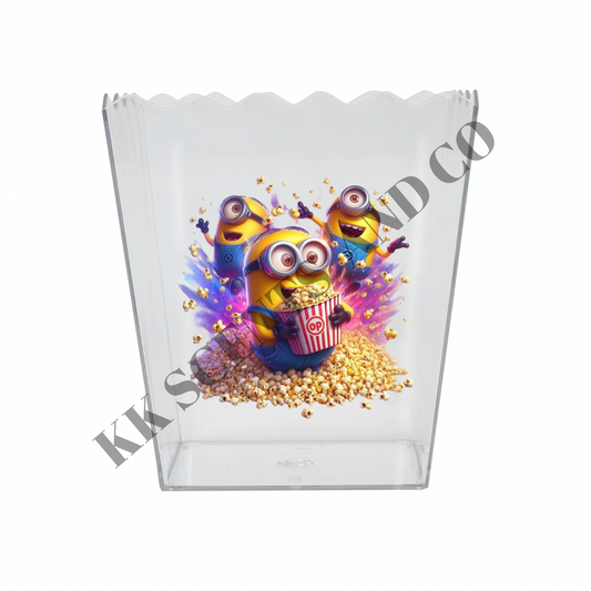 Minions Popcorn Box Decal