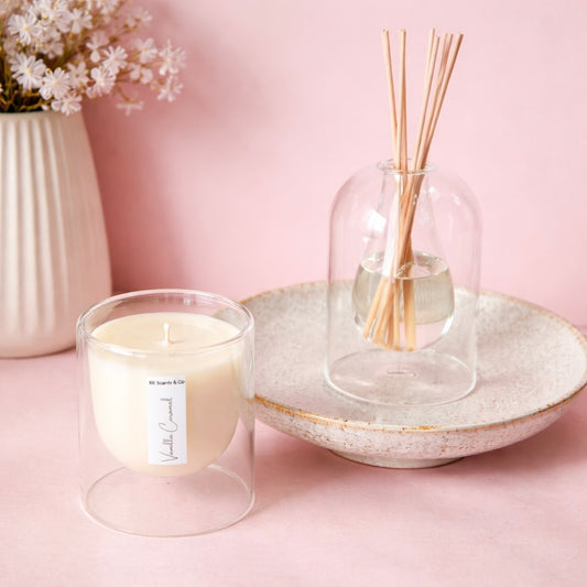 Luxe floating candle and diffuser