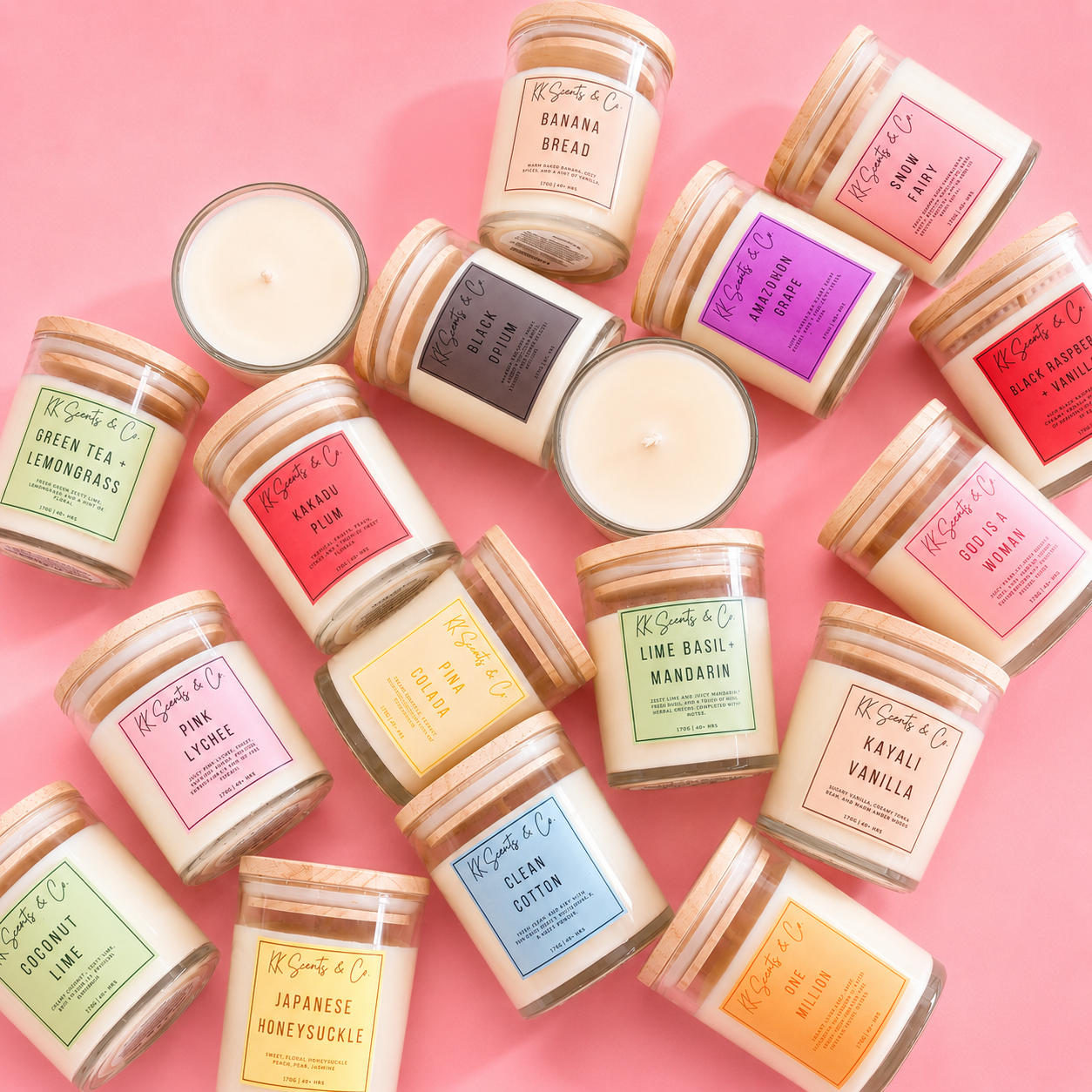 Medium soy candle Australia 