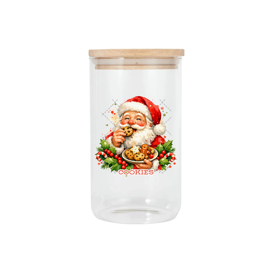 Christmas Canister Decal - Cookies