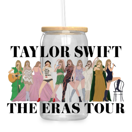 The Eras Tour Iced Coffee Glass